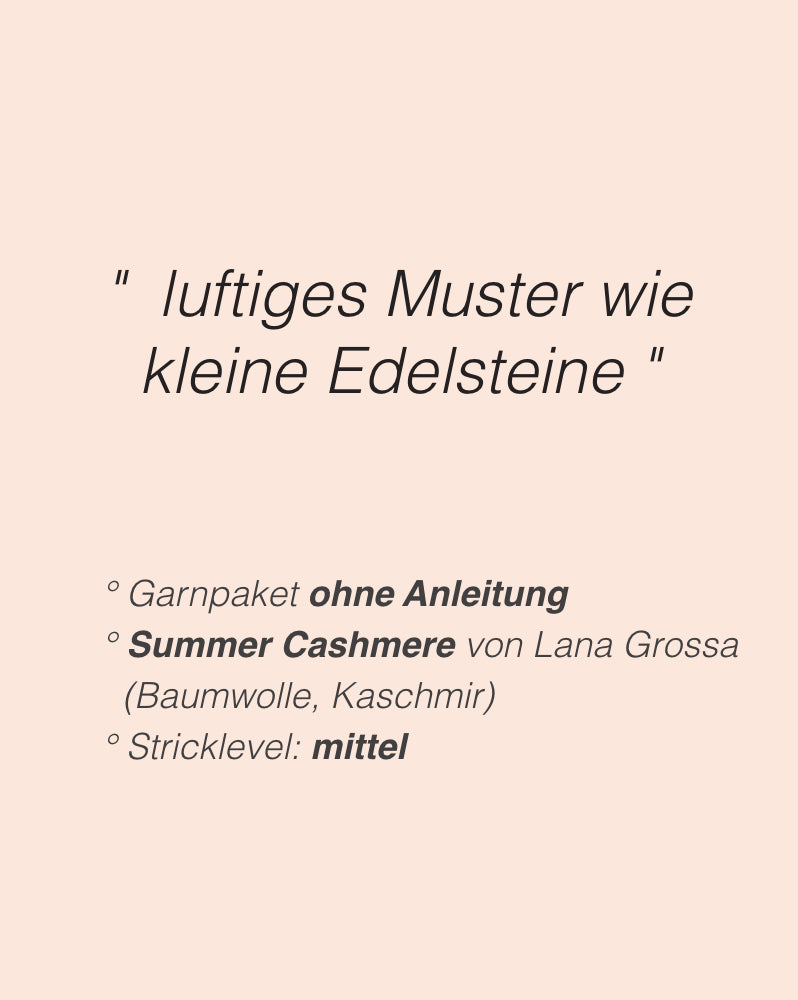 Appelbanne Lysande Tee mit Summer Cashmere von Lana Grossa 2