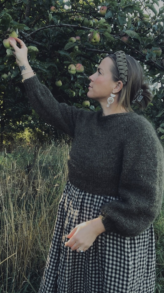 Moorveil Sweater von Laetitia von Marées mit Alafosslopi von Lopi Island 1