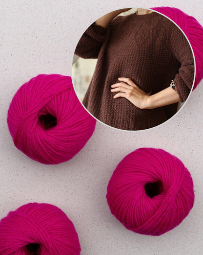 Mama Bear Pullover von Teti Lutsak mit Bio Cashmere 6/28 von Pascuali 12