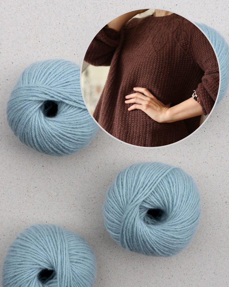 Mama Bear Pullover von Teti Lutsak mit Bio Cashmere 6/28 von Pascuali 14