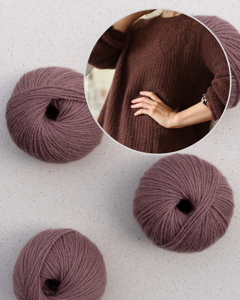 Mama Bear Pullover von Teti Lutsak mit Bio Cashmere 6/28 von Pascuali 8