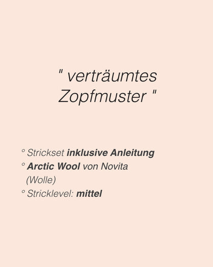Mantra Pullunder | warmes Zopfmuster aus Arctic Wool von Novita