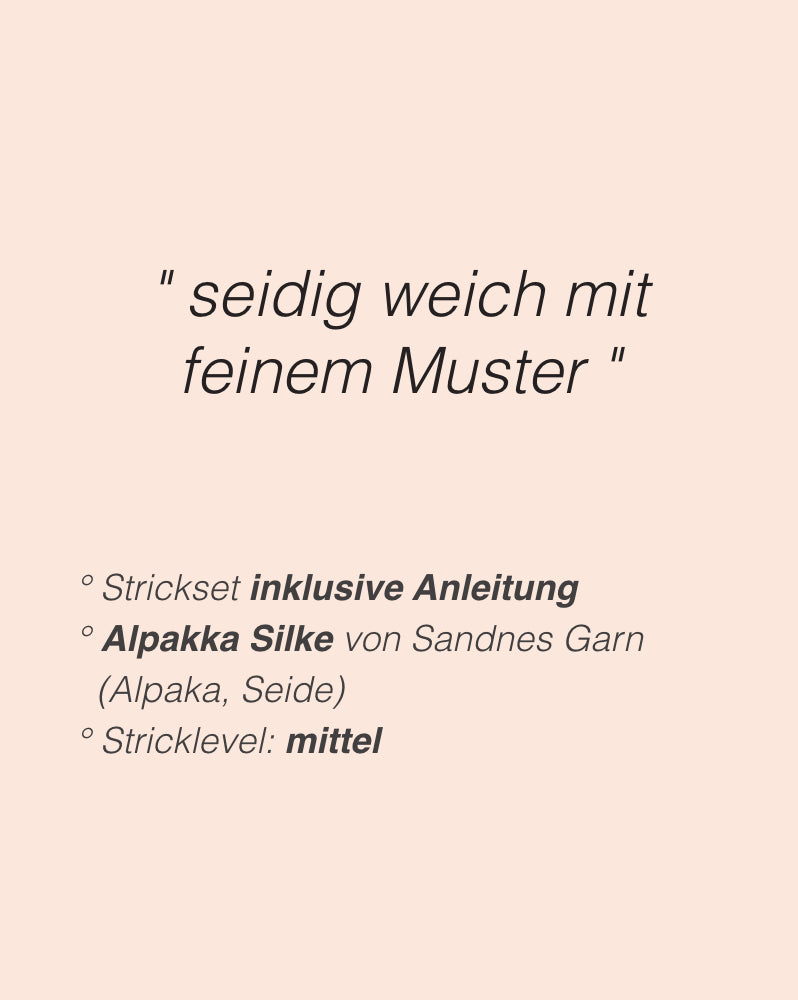 Mara Tuch von Audrey Borrego mit Alpakka Silke von Sandnes Garn 2