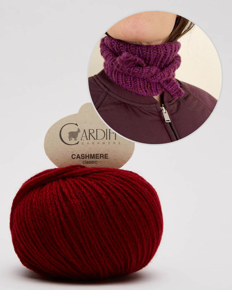 Margaux Scarf | smukt kashmir tørklæde i Classic Cashmere fra Cardiff  