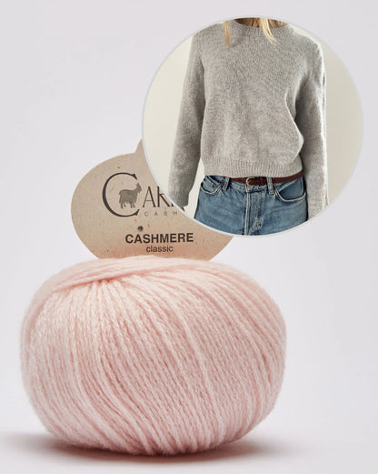 Maria Blouse | weicher Basic Sweater mit Classic Cashmere von Cardiff