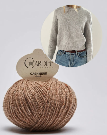 Maria Blouse | weicher Basic Sweater mit Classic Cashmere von Cardiff