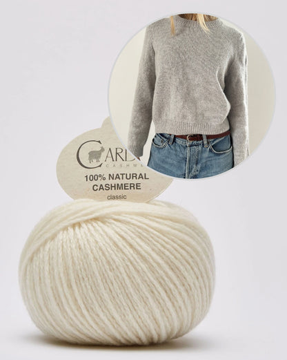 Maria Blouse | weicher Basic Sweater mit Classic Cashmere von Cardiff