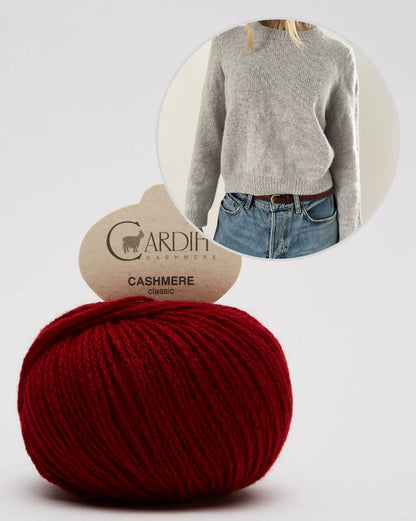 Maria Blouse | weicher Basic Sweater mit Classic Cashmere von Cardiff