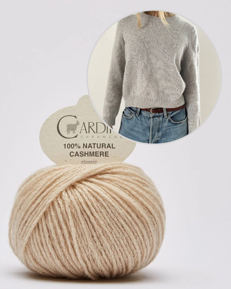 Maria Blouse | weicher Basic Sweater mit Classic Cashmere von Cardiff