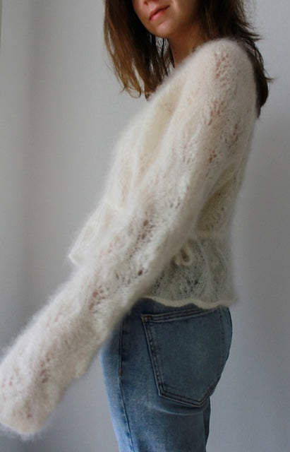 Masha Ziablikova Gal Sweater aus Kidsilk Haze von Rowan 6