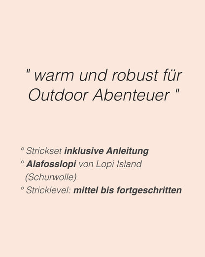 Matoaka Polar Pullover | wild und warm aus Alafosslopi von Lopi Island