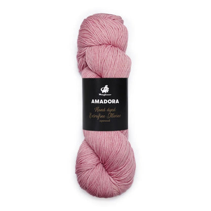 Amadora | handgefärbte feine Merinowolle in zartem Farbspiel
