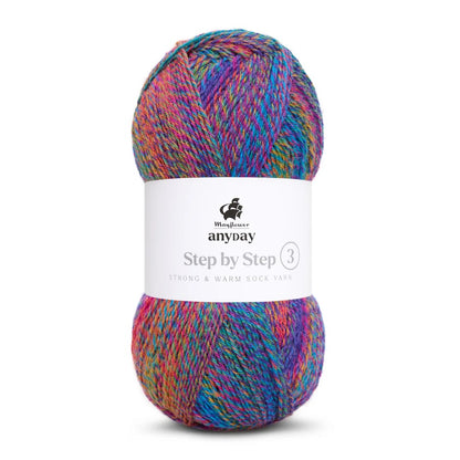 Anyday Step by Step 3 | fantastische Farben für wundervolle Socken