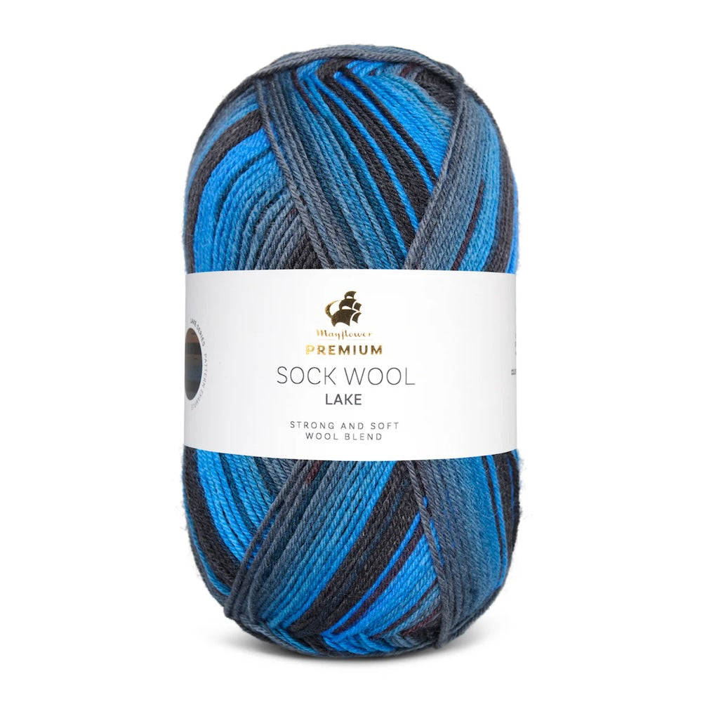 Premium Sock Wool Lake | Sockengarn für deine Reise an den See