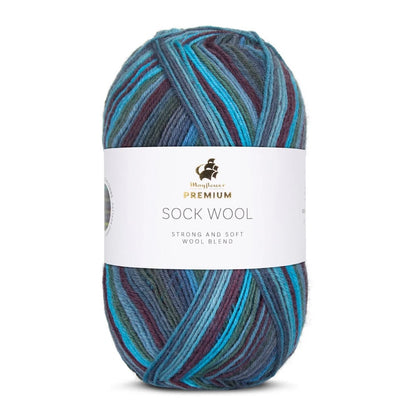 Premium Sock Wool Ocean | träum´dich ans Meer mit diesem schönen Sockengarn