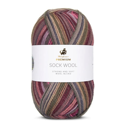 Premium Sock Wool Ocean | träum´dich ans Meer mit diesem schönen Sockengarn