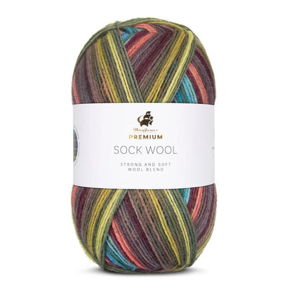 Premium Sock Wool Ocean | träum´dich ans Meer mit diesem schönen Sockengarn