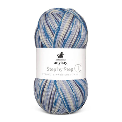 Anyday Step by Step 1 | Socken mit zurückhaltendem Farbmuster