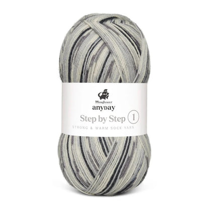 Anyday Step by Step 1 | Socken mit zurückhaltendem Farbmuster