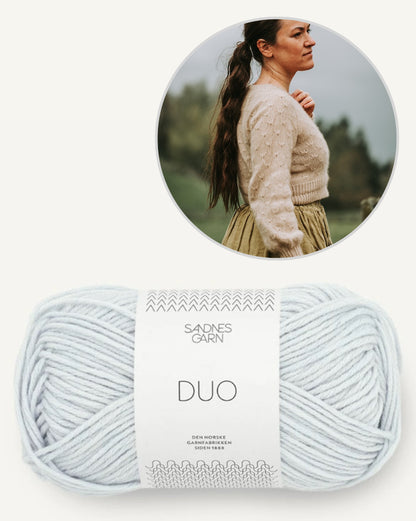 Meadowflower Cardigan - Sandnes Edition | leicht und sommerlich aus Duo von Sandnes Garn