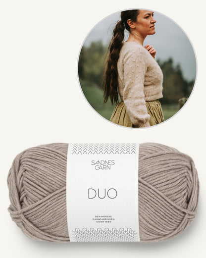 Meadowflower Cardigan - Sandnes Edition | leicht und sommerlich aus Duo von Sandnes Garn