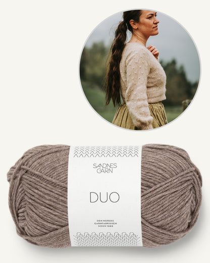Meadowflower Cardigan - Sandnes Edition | leicht und sommerlich aus Duo von Sandnes Garn