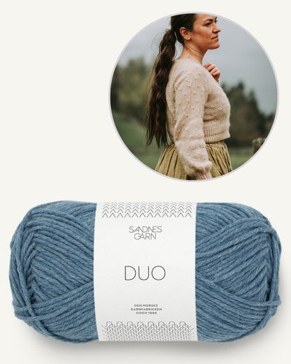 Meadowflower Cardigan - Sandnes Edition | leicht und sommerlich aus Duo von Sandnes Garn