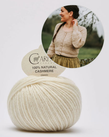 Meadowflower Cardigan von Kleinigkeitenliebe mit Classic Cashmere von Cardiff 14