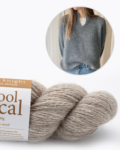 Elsbeth Judith Medvind Sweater aus Wool Local von Erika Knight 7