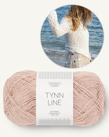 Meeresbrise Pullover | perfekt für den Urlaub aus Tynn Line von Sandnes Garn
