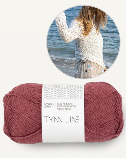 Meeresbrise Pullover | perfekt für den Urlaub aus Tynn Line von Sandnes Garn