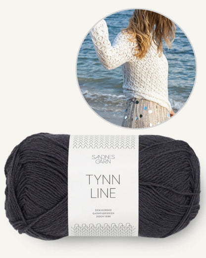 Meeresbrise Pullover | perfekt für den Urlaub aus Tynn Line von Sandnes Garn