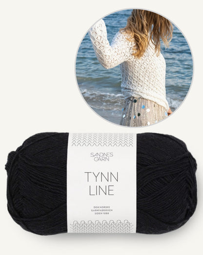 Meeresbrise Pullover | perfekt für den Urlaub aus Tynn Line von Sandnes Garn