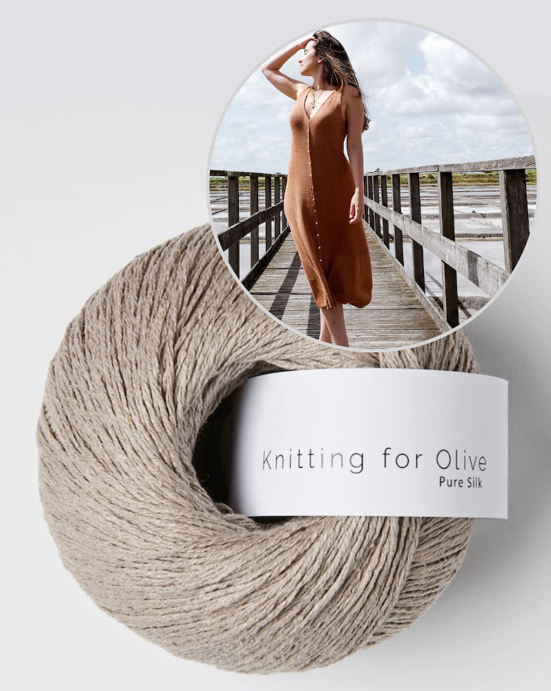 Melides Dress von vert knit mit Pure Silk von Knitting for Olive 10