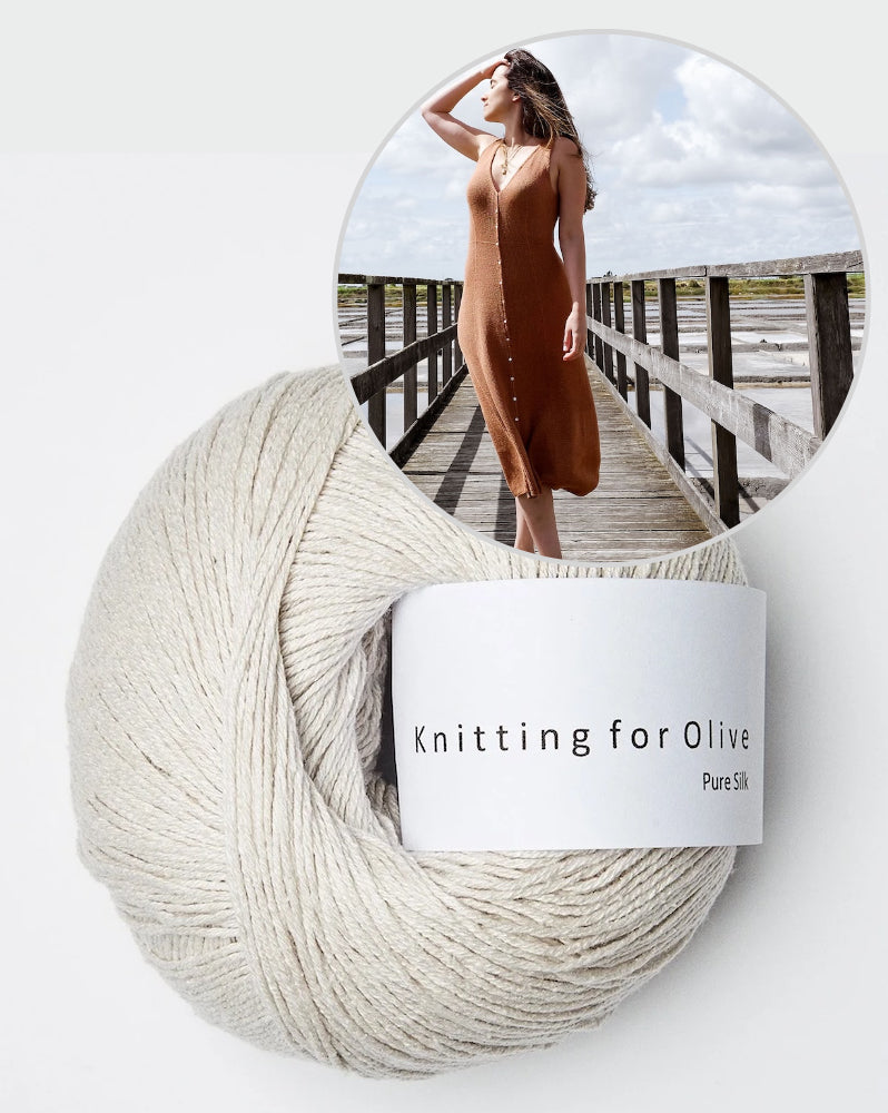 Melides Dress von vert knit mit Pure Silk von Knitting for Olive 12