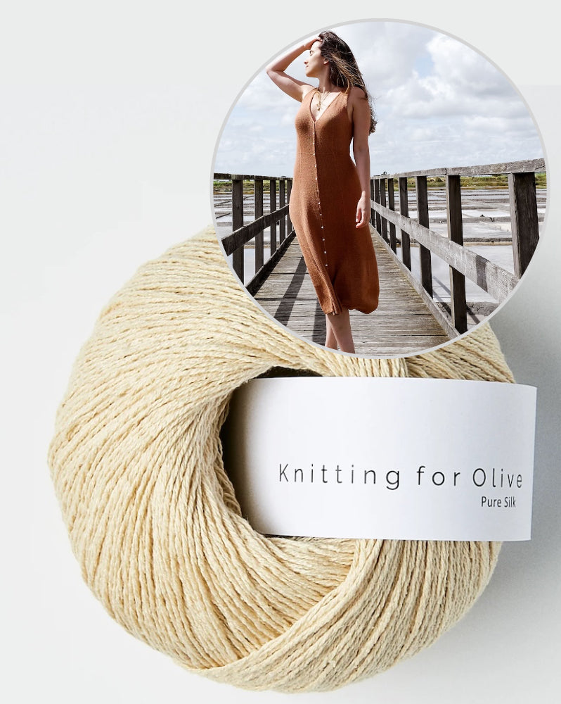 Melides Dress von vert knit mit Pure Silk von Knitting for Olive 11
