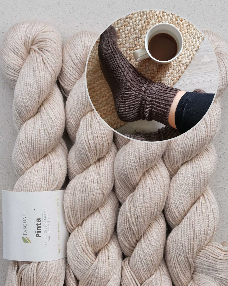Melitta Socken | anschmiegsame Rippen aus Pinta von Pascuali