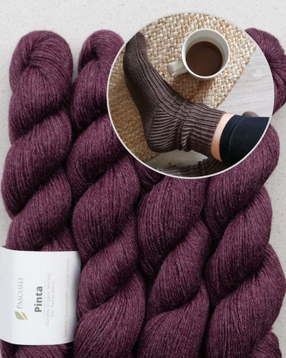 Melitta Socken | anschmiegsame Rippen aus Pinta von Pascuali