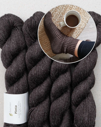 Melitta Socken | anschmiegsame Rippen aus Pinta von Pascuali