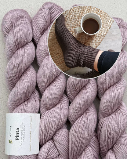 Melitta Socken | anschmiegsame Rippen aus Pinta von Pascuali