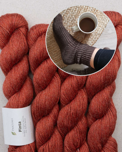 Melitta Socken | anschmiegsame Rippen aus Pinta von Pascuali