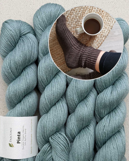 Melitta Socken | anschmiegsame Rippen aus Pinta von Pascuali