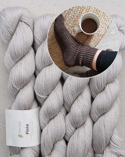 Melitta Socken | anschmiegsame Rippen aus Pinta von Pascuali