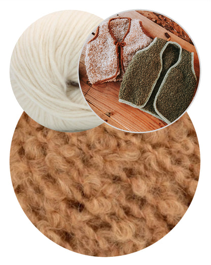 Mellow Vest Kids | super kuschelweich aus Teddy Dear von Gepard und Brisa von BC Garn