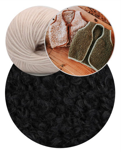 Mellow Vest Kids | super kuschelweich aus Teddy Dear von Gepard und Brisa von BC Garn