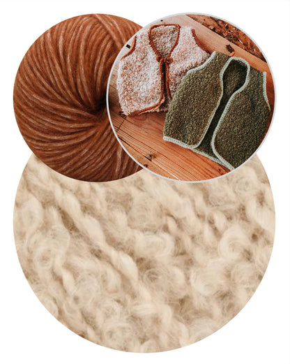 Mellow Vest Kids | super kuschelweich aus Teddy Dear von Gepard und Brisa von BC Garn