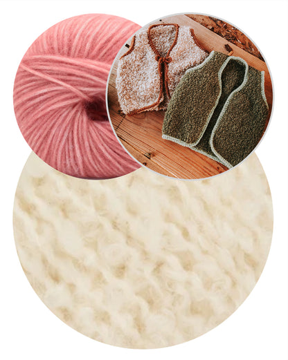 Mellow Vest Kids | super kuschelweich aus Teddy Dear von Gepard und Brisa von BC Garn