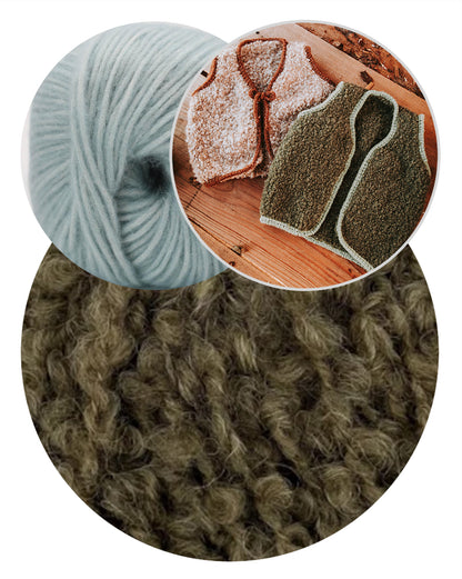 Mellow Vest Kids | super kuschelweich aus Teddy Dear von Gepard und Brisa von BC Garn