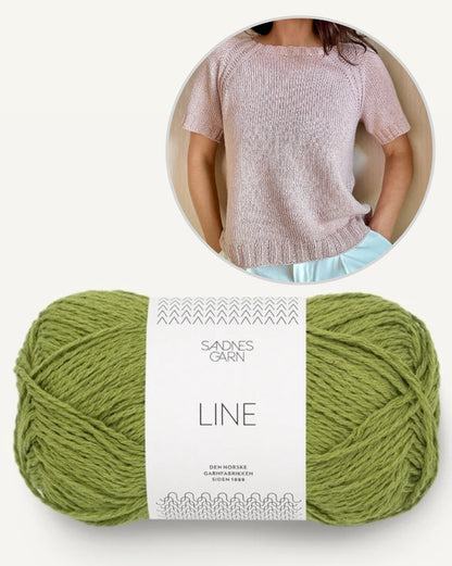 Mellow Mood Top | Basic Shirt, luftig weich aus Line von Sandnes Garn