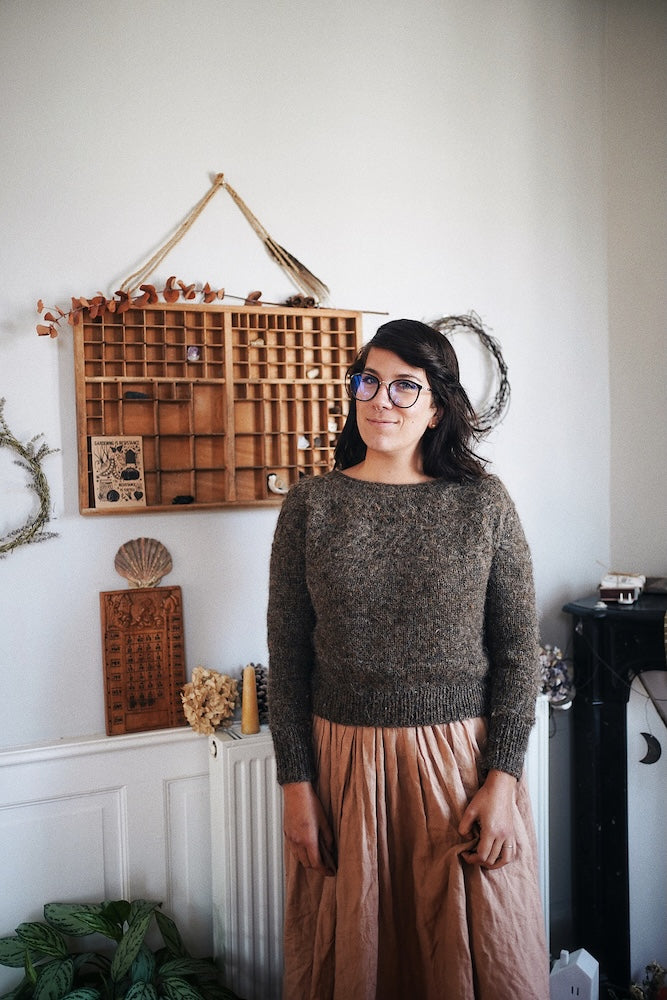 Wild Posy Sweater von Melody Hoffmann mit Plötulopi von Lopi Island 6
